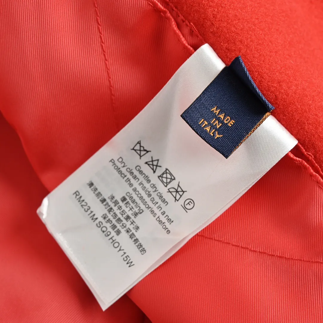Louis Vuitton 23ss Back Embroidered Floral Baseball Jersey